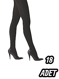 Kadın Daymond Soft Kilotlu Çorap 18 Adet