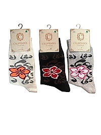 Kadın Calzemanıa Çorap 12 Adet