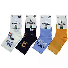 Bebe Panda Çorap 24 Adet