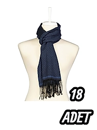 Erkek Suyutti Kaşkol 18 Adet