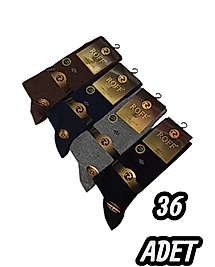 Erkek Roff Bambu Çorap 36 Adet