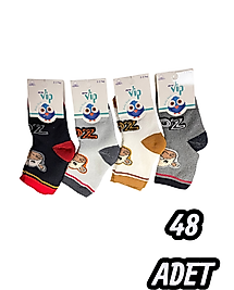 Bebe Vip Havlu Çorap 48 Adet