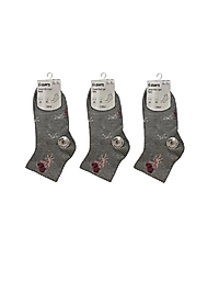 Kadın Leans Dikişsiz Patik 24 Adet