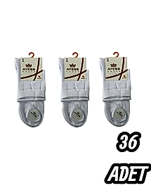 Erkek Ayess Konç Patik 36 Adet