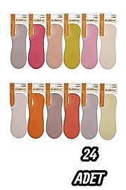 Kadın Dündar Modal Sneakers Çorap 24 Adet