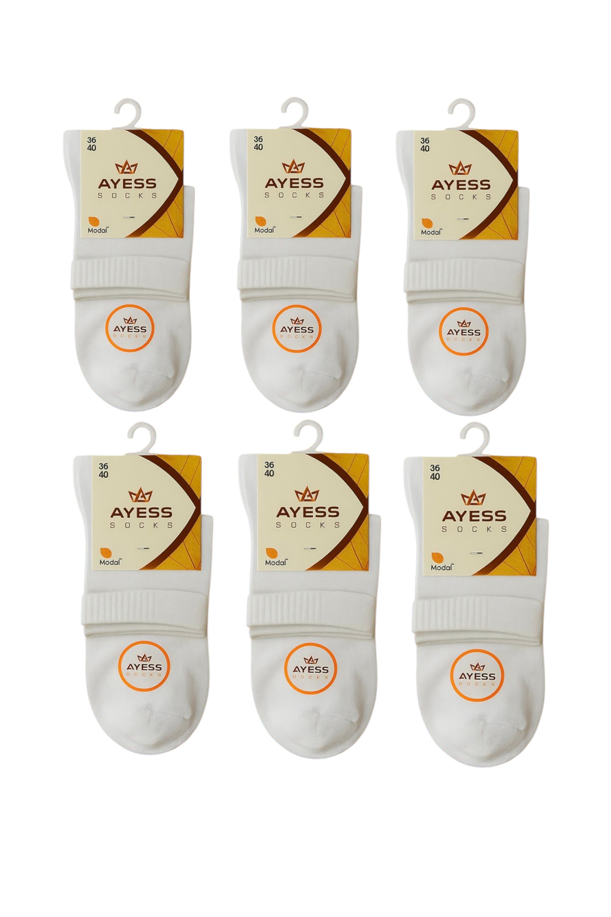 Kadın Ayess Konç Patik Çorap 48 Adet